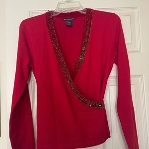 Beautiful top for Christmas Eve